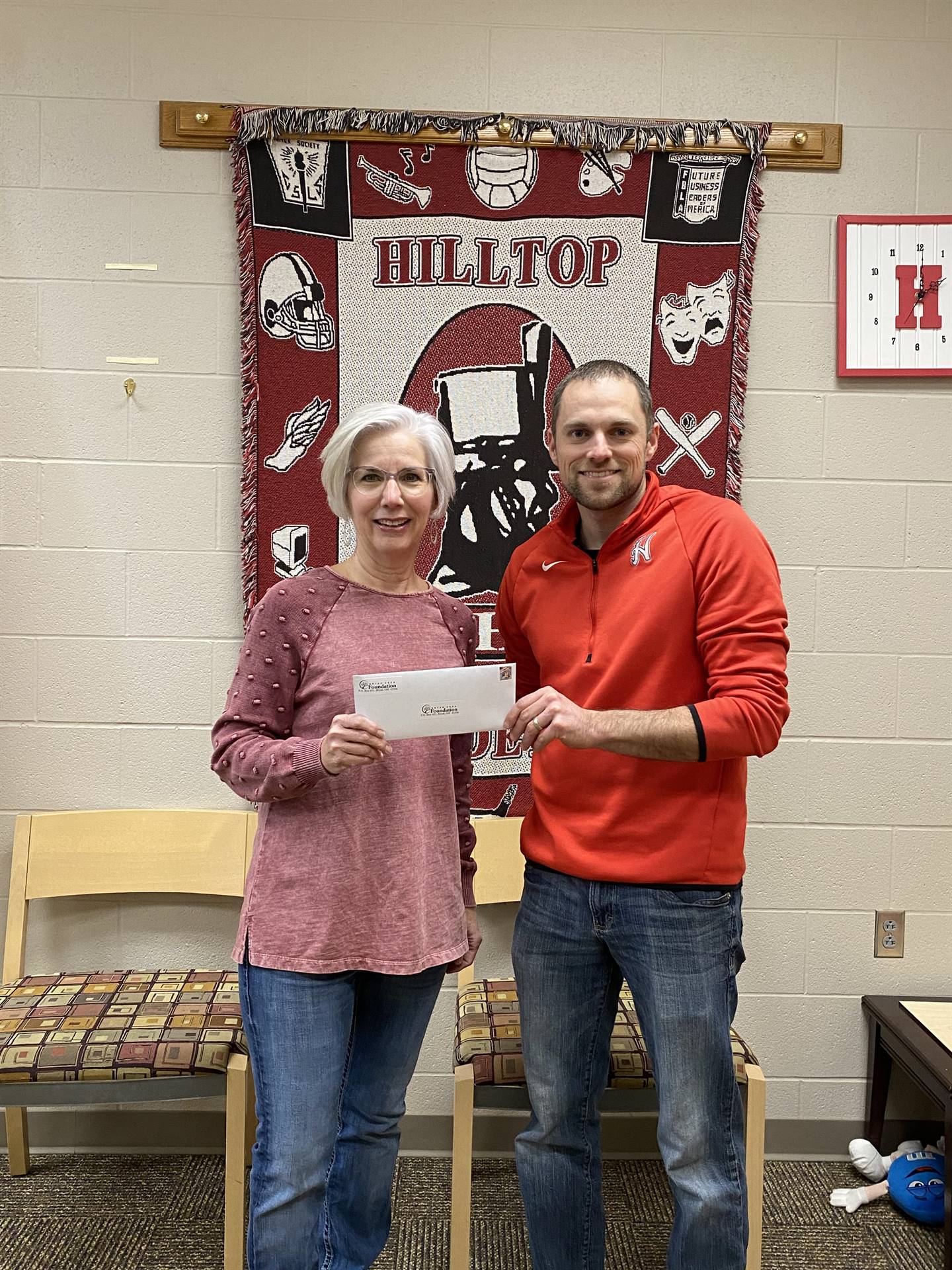 Millcreek-West Unity Area Foundation $2,500 for weight room equipment