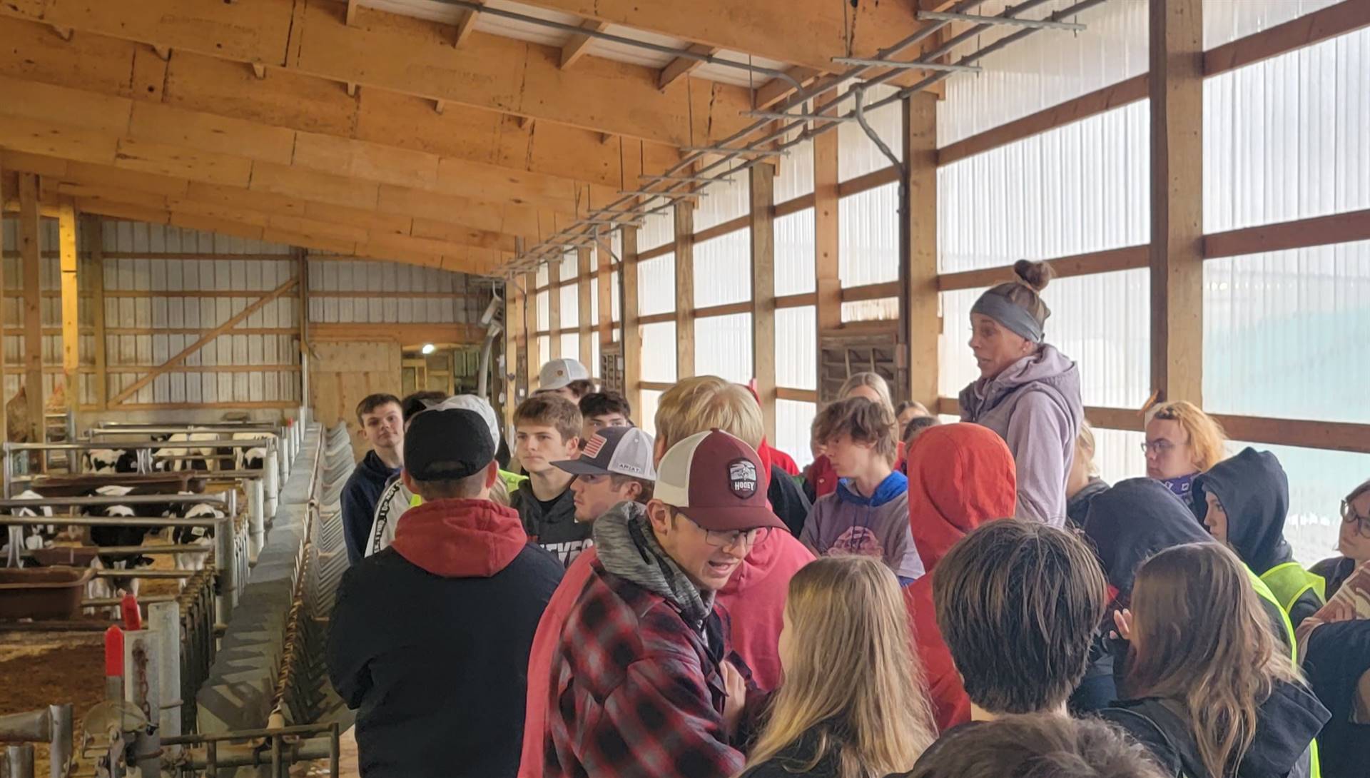 Biology and Plant/Animal Science Classes Field Trip to Vander Made Farms