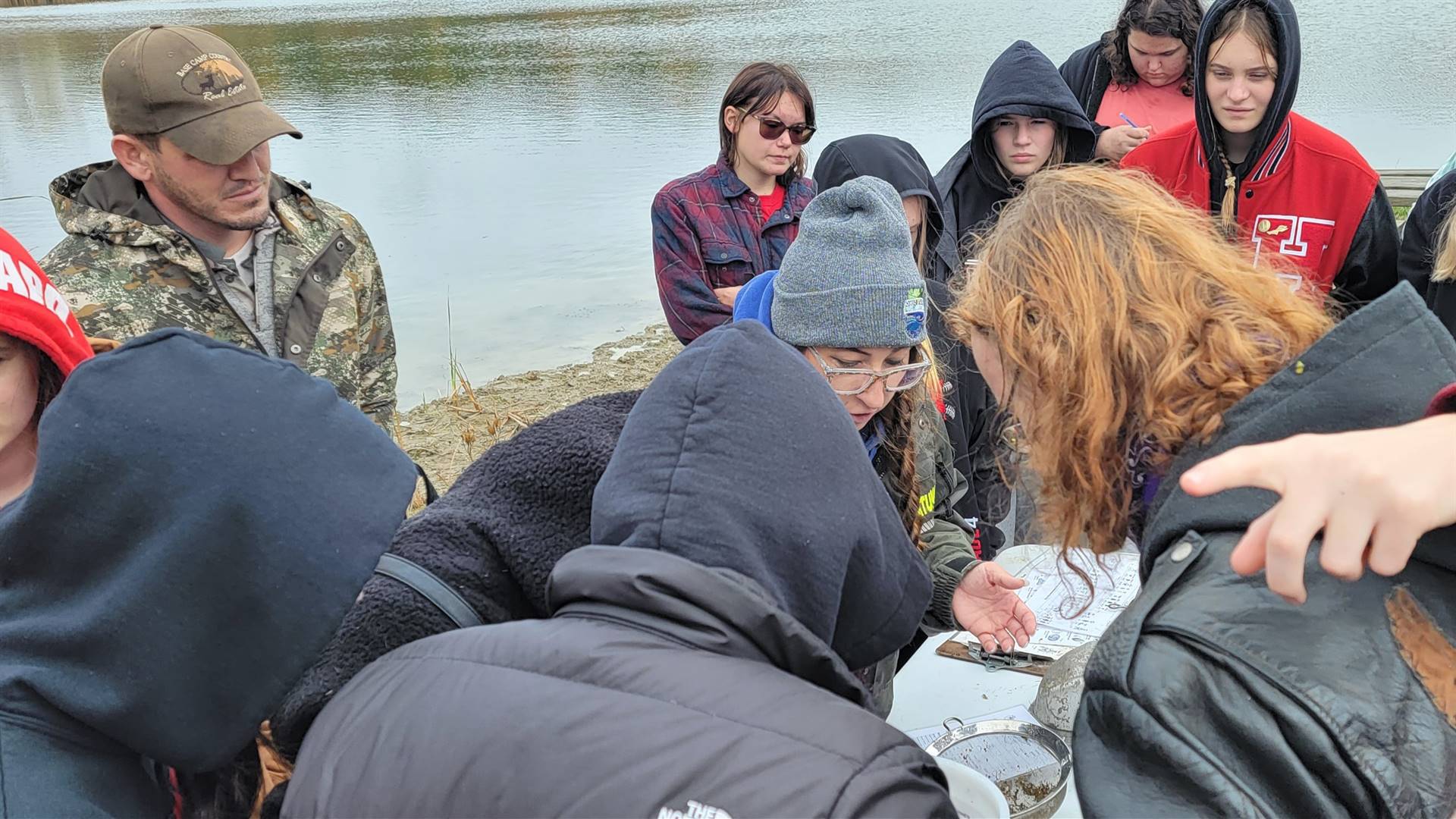 Biology and Plant/Animal Science Classes Field Trip Wms Cty Soil & Water